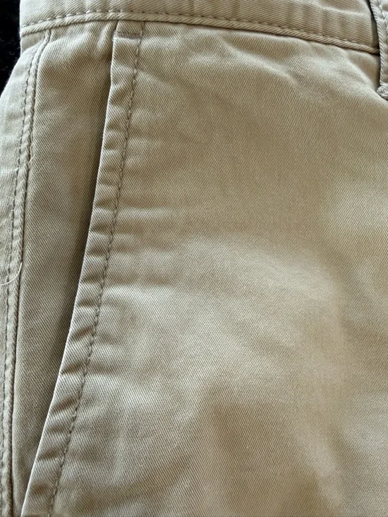 GAP Girlfriend Women's Shorts Trio — Blue Stripe, Light yellow, Tan - Picture 5 of 10